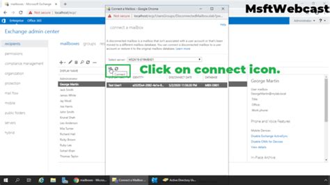 How To Connect A Disabled Mailbox In Exchange 2019