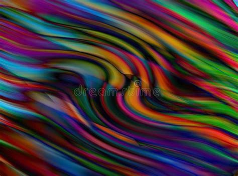 Abstract Wavy Colorful Lines For Background Stock Image Image Of