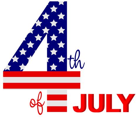 Happy 4th Of July Clipart Plant Arts