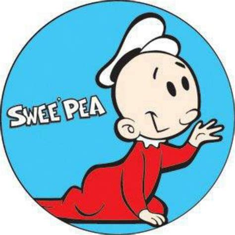 Sweet Pea Popeye Cartoon Popeye The Sailor Man Old School Cartoons