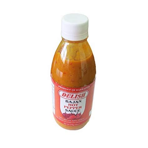Delish Bajan Hot Pepper Sauce 355ml