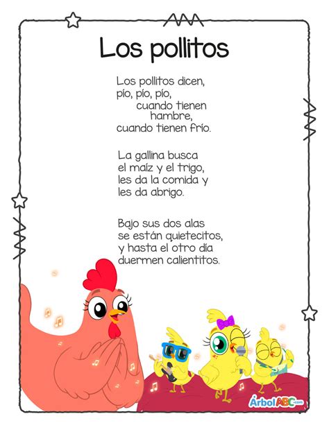 Letra De Los Pollitos Dicen Captions Beautiful