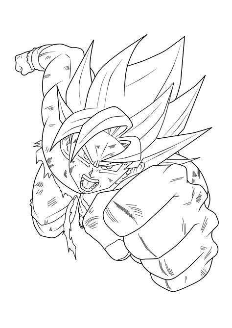 Maybe you would like to learn more about one of these? Goku. :Lineart: | Art | Dragon ball artwork, Dragon ball art, Dragon ball z