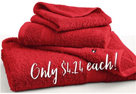 Buy tommy hilfiger bath towels at macys.com! Tommy Hilfiger 100% Cotton Bath Towels Only $4.24 each ...