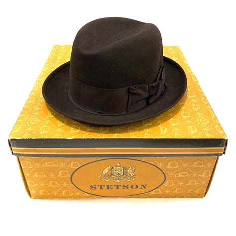 Vintage Stetson Hat With Original Box Nvision Cincinnati