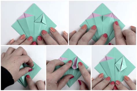 Make An Easy Origami Lily Flower