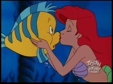 Let Me Kiss You My Flounder By Kimberly Aj Deviantart Com On Deviantart Disney Princess