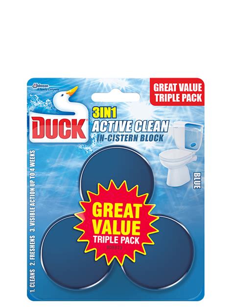 active clean duck® toilet products