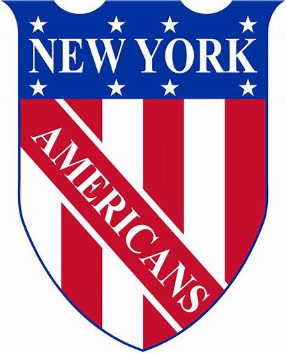 Americans York Logos Primary Hockey Nhl Sports
