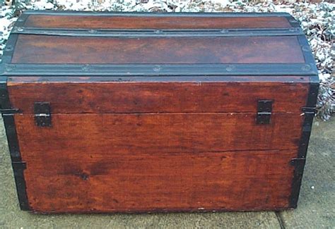 490 Restored Dome Top Civil War Trunk For Sale And Available