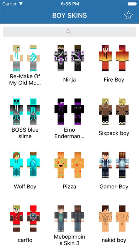 App Shopper Boy Skins For Minecraft Pe Best Skins Hd For Pocket
