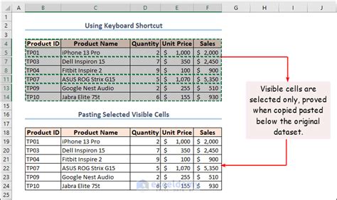 How To Select Visible Cells In Excel 5 Quick Tricks ExcelDemy