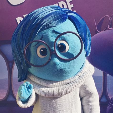 Image Sadness At The Inside Out Premiere Disney Wiki Fandom