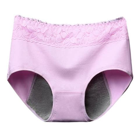 Period Underwear For Women Menstrual Panties Womens Leak Proof Mid Waist Cotton Postpartum