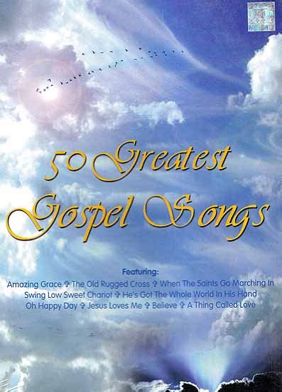 50 Greatest Gospel Songs Set Of Two Dvds Exotic India Art