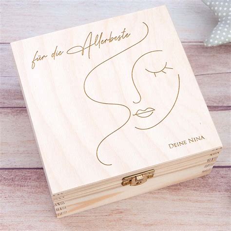 Personalisierte Geschenkbox Für Die Beste Freundin Tolles Design
