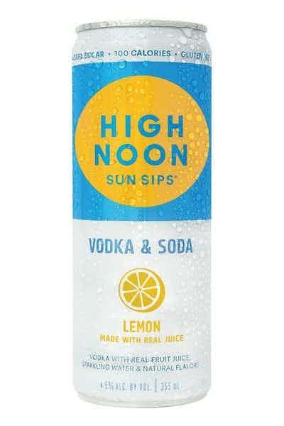 High Noon Lemon Vodka Hard Seltzer Price And Reviews Drizly