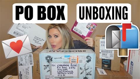 best po box unboxing ever youtube