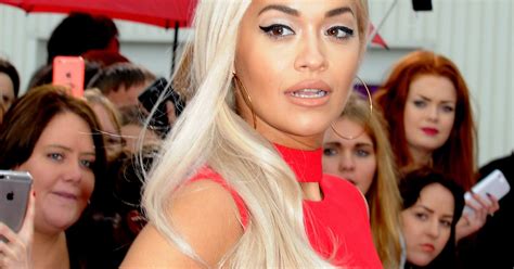 Rita Ora Poses Nude For Glamour Uk Cover But Shes Still Sort Of Wearing A Dress