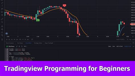 Tradingview Pine Script Programming Beginner Tutorial Youtube