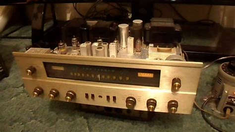 The Fisher 500 C Stereophonic Receiver Youtube