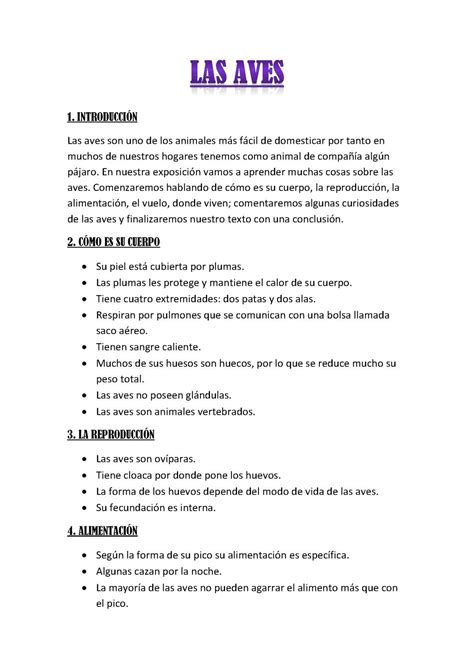 Texto Que Tenga Introduccion Desarrollo Y Conclusion Para Niños Hay Niños