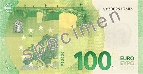 Banque Centrale Du Luxembourg Le Billet De 100 Euros