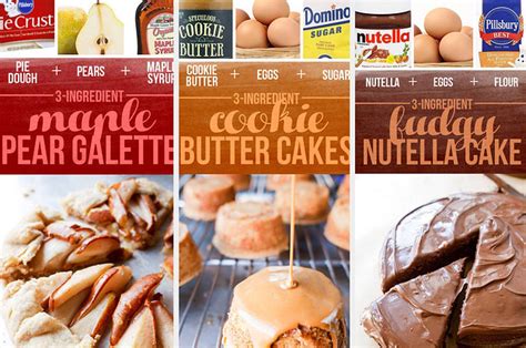 13 insanely easy three ingredient holiday desserts