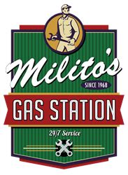 A clean car has never been so easy. Full Service Gas at Self-Serve Prices | Milito's Auto Repair