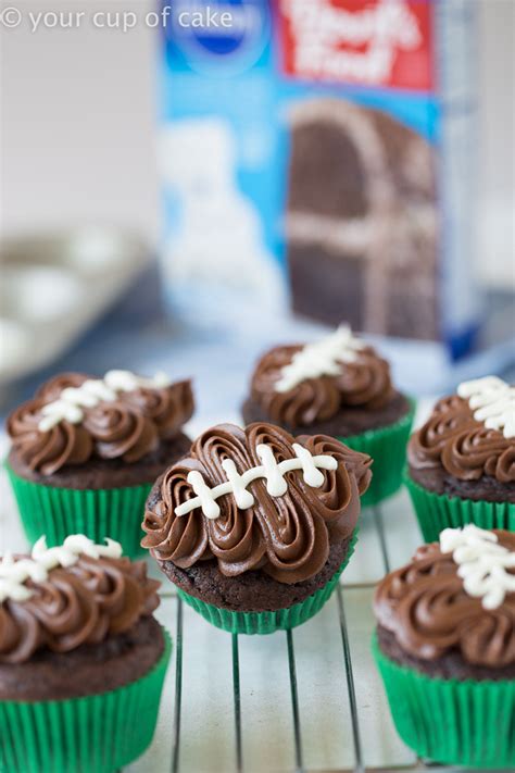 These simple decorating ideas help you transform an ordinary cupcake into something the best front porch decorating ideas for every month of the year. Easy Football Cupcakes (with video) - Your Cup of Cake