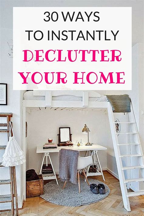 30 Ways To Instantly Declutter Your Home With Images Declutter Your
