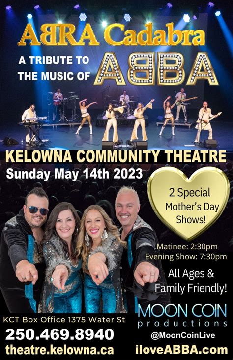 Abra Cadabra Mothers Day Shows Kelowna Community Theatre
