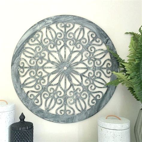 2019 Best Of Large Round Metal Wall Art
