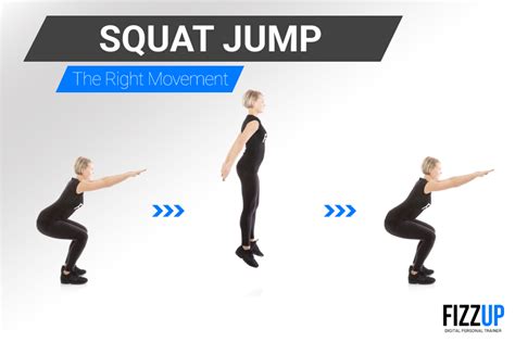 Squat Jumps For An Explosive Workout Fizzup