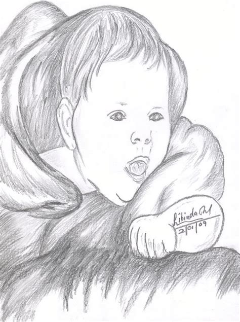 Mark any high areas of contrast with a line. art lovers: kids .... charcoal pencil drawing