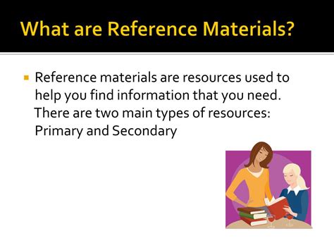 Examples of reference material in a sentence, how to use it. PPT - What are Reference Materials? PowerPoint Presentation, free download - ID:2103383