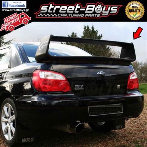 ΑΕΡΟΤΟΜΗ Sti Type Spoiler Subaru Impreza 2001 2007 Street Boys