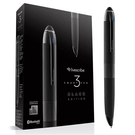 Livescribe Bluetooth Smart Pen 3 Black Edition