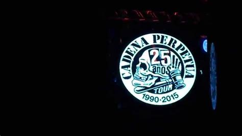 Si Me Ves Cadena Perpetua 25 Años En El Luna Park Youtube