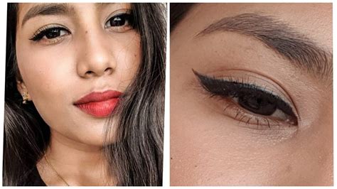 Classic Winged Eyeliner Hooded Eyes And Red Lip Tutorial Quick