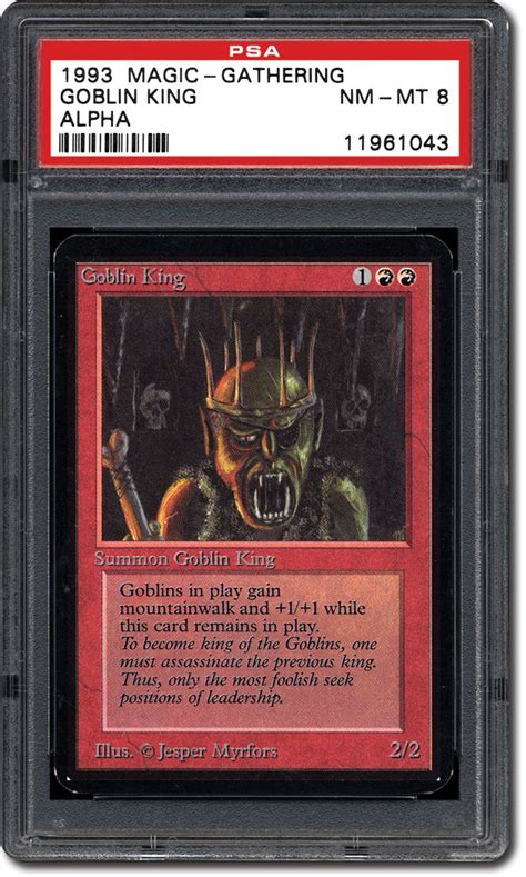 We did not find results for: PSA Set Registry: Collecting the 1993 Magic: The Gathering Alpha (MTG) Gaming Card Set