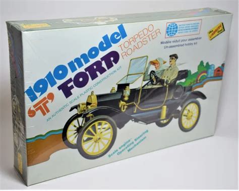 Lindberg Scale Ford Model T Torpedo Roadster Plastic Model Kit Picclick