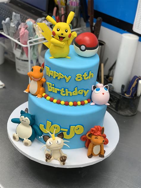 Pokémon Cake Pokemon Cake Cake Birthday Cake