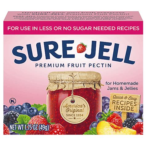 Sure Jell Premium Fruit Pectin Light Canning Supplies Priceless Foods