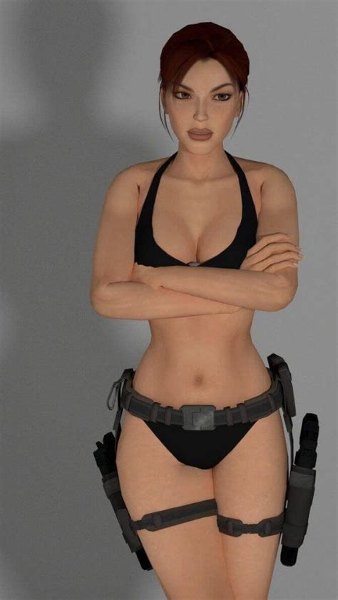 43 Sexy And Hot Lara Croft Pictures Bikini Ass Boobs