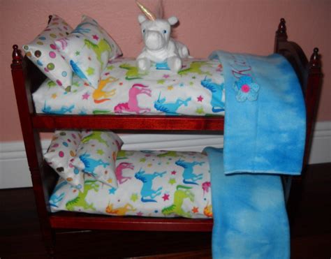 Personalized Unicorn Theme Bunk Bed Bedding For Any American