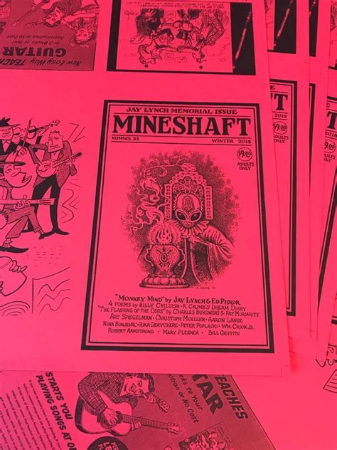 Mineshaft Magazine Publishing R Crumb Billy Childish Mary Fleener