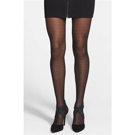 Womens Calvin Klein Lacy Sheer Control Top Pantyhose Lace Tights