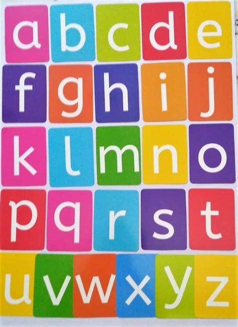 Buy Soe Store Kids Montessori Phonics Small Laminated Alphabets