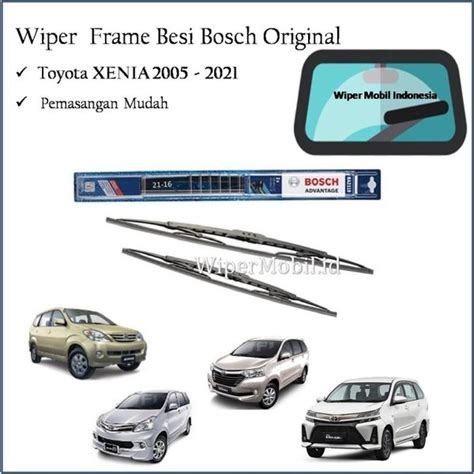 Jual Wiper Frame Besi Bosch Daihatsu Xenia 2005 2006 2007 2008 2009